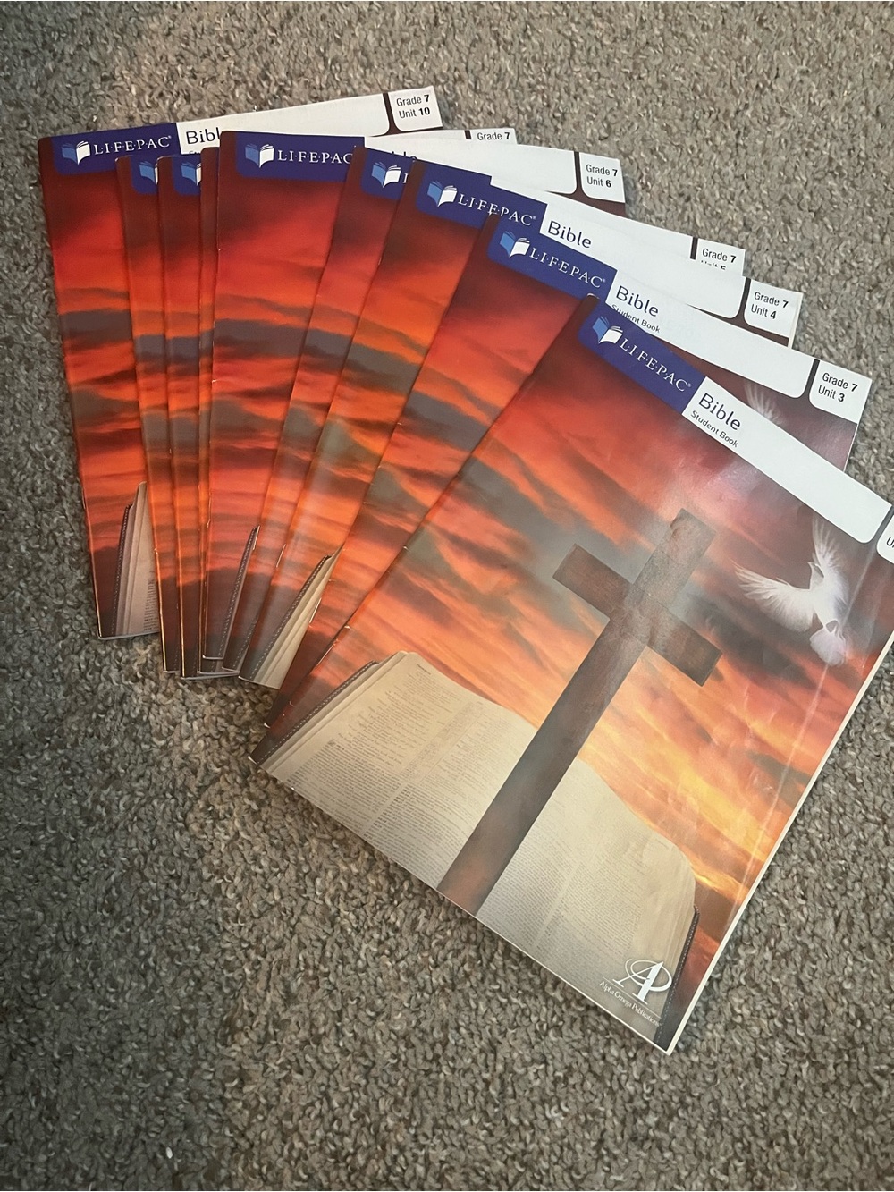 LIFEPAC Bible Workbooks grade 7